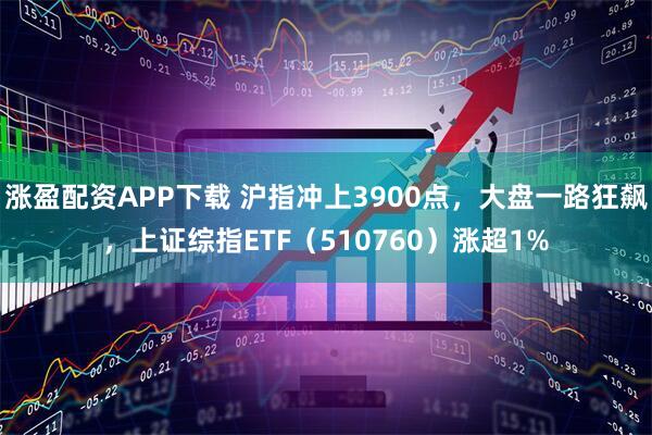 涨盈配资APP下载 沪指冲上3900点，大盘一路狂飙，上证综指ETF（510760）涨超1%